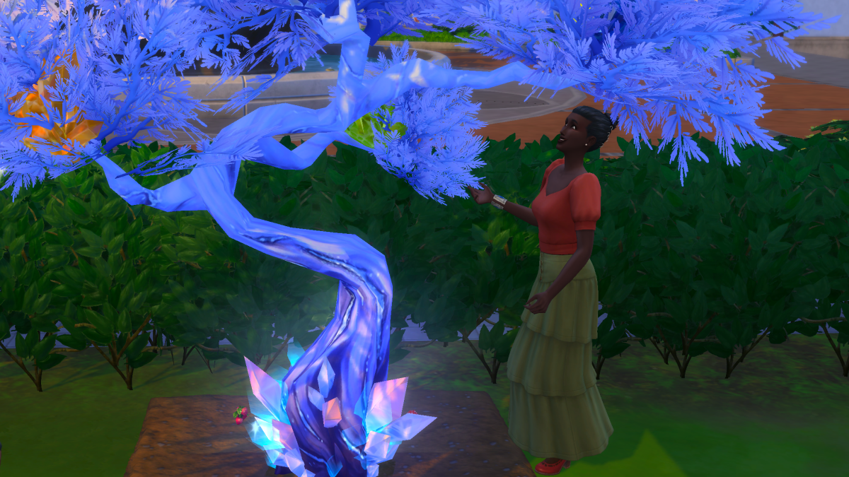 crystal tree sims 4